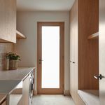 9211 - Baltimore Lever - Round Rose - Signature Brass - Passage