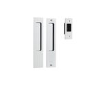 21414 - Rectangular Sliding Door Pull Passage Kit - Polished Chrome - Passage