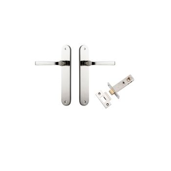 Annecy Lever - Oval Backplate Passage Kit