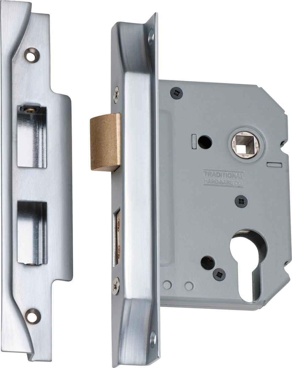 Rebated Euro Mortice Lock -  Backset 57mm