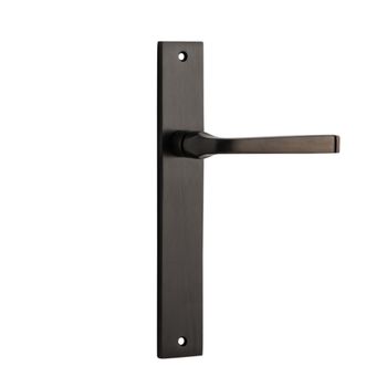 Annecy Lever - Rectangular Backplate