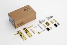 Victorian Lever - Long Backplate Privacy Set