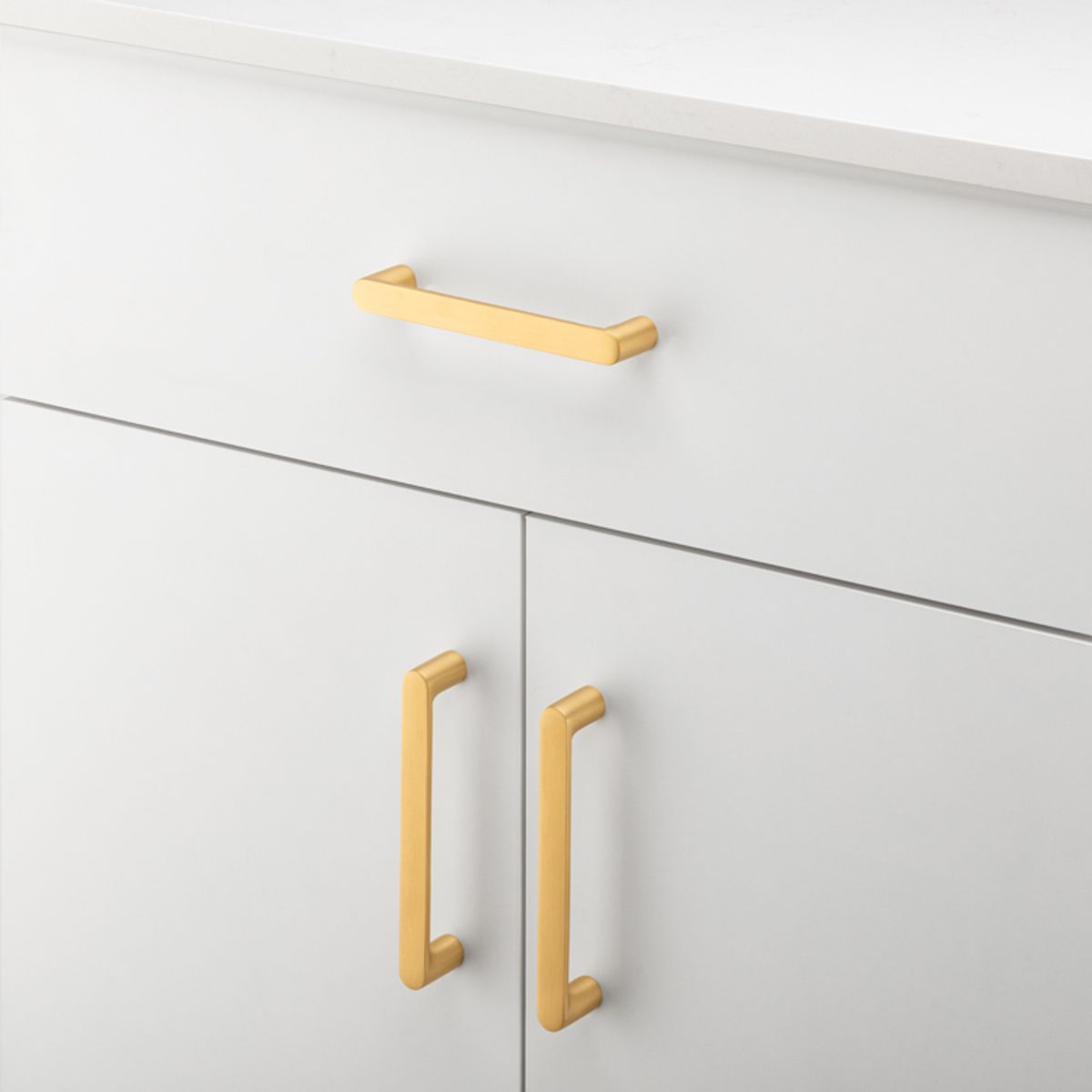20956 - Osaka Cabinet Pull - CTC128mm - Brushed Brass