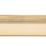 22120B - Brunswick Cabinet Pull with Backplate  - CTC256mm - Brushed Gold PVD