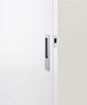 21415 - Rectangular Sliding Door Pull Passage Kit - Brushed Chrome - Passage