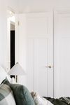 20796 - Stirling Lever - Round Rose - Brushed Brass - Passage