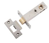 21508 - Hard Sprung Split Cam Tube Latch - 60mm Backset - Satin Nickel