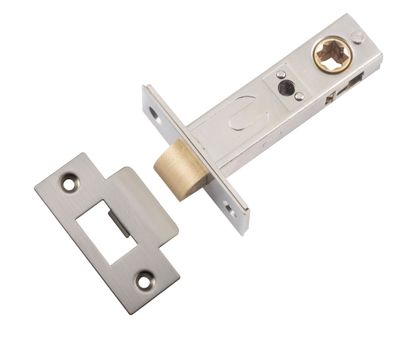 Hard Sprung Split Cam Tube Latch - 60mm Backset