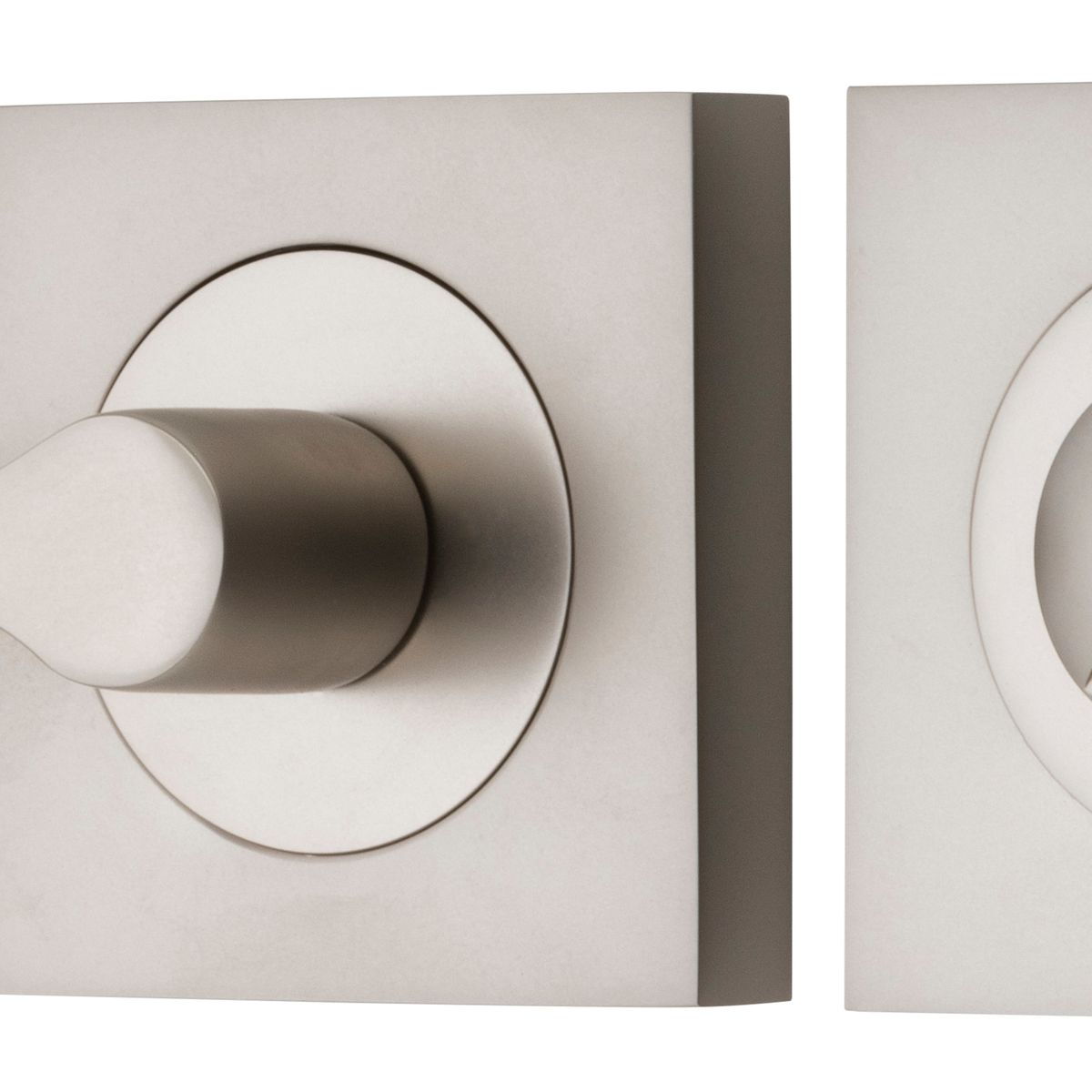 21726 - Accessibility Privacy Turn with Indicator - Square - Satin Nickel