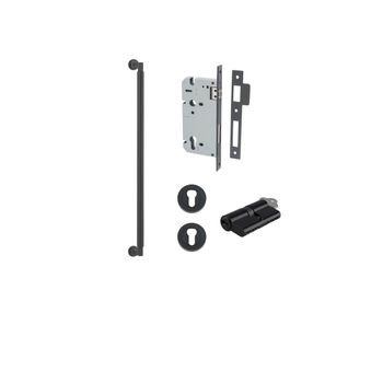 Brunswick Pull Handle - 600mm Entrance Kit with Separate High Security Lock
