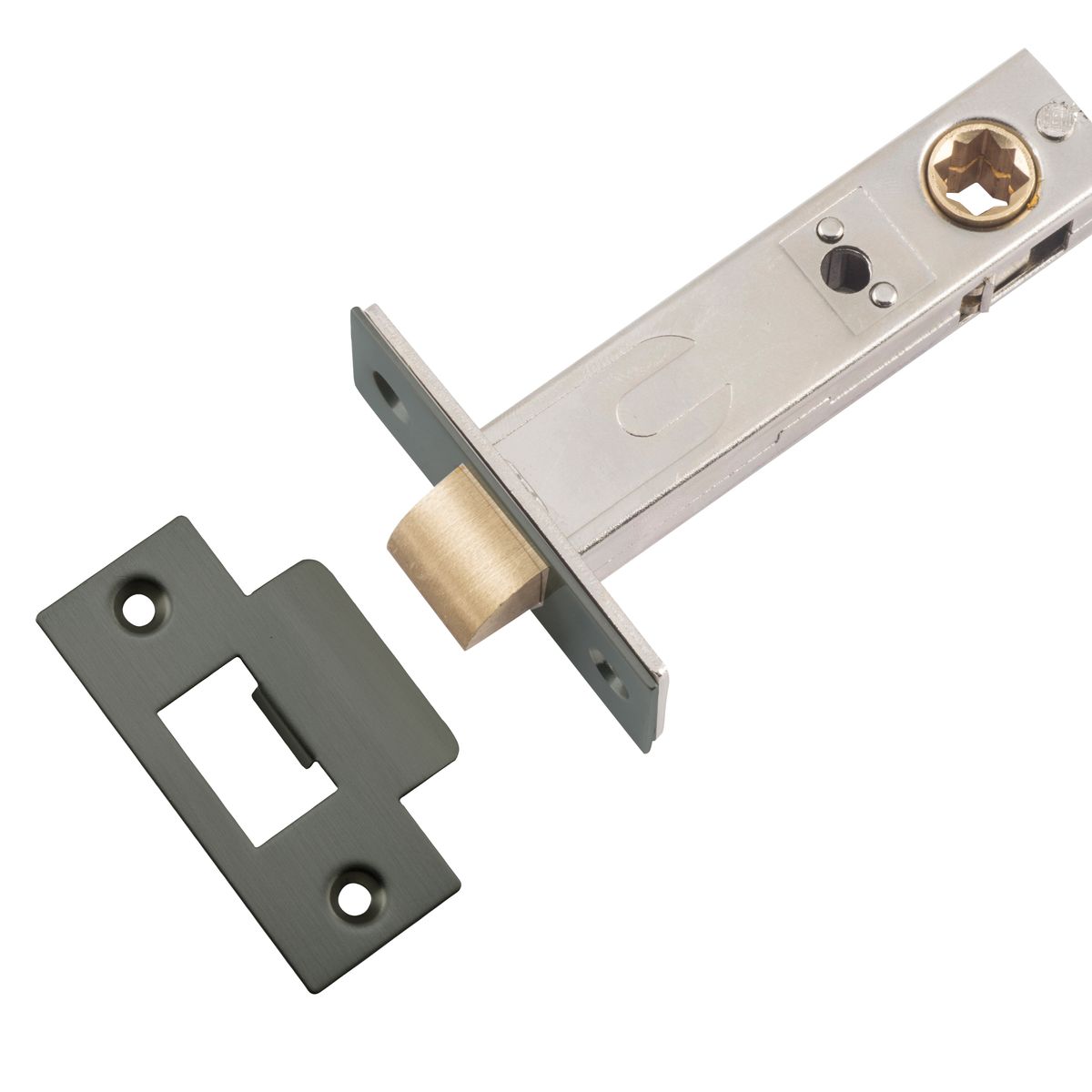 17307 - Split Cam Tube Latch - 70mm Backset - Graphite PVD