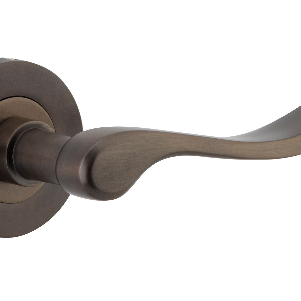 20791KIBPRIV60 - Stirling Lever - Round Rose (Inbuilt Privacy) - Signature Brass - Privacy