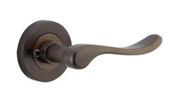 20791KIBPRIV60 - Stirling Lever - Round Rose (Inbuilt Privacy) - Signature Brass - Privacy
