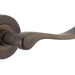 20791KIBPRIV60 - Stirling Lever - Round Rose (Inbuilt Privacy) - Signature Brass - Privacy