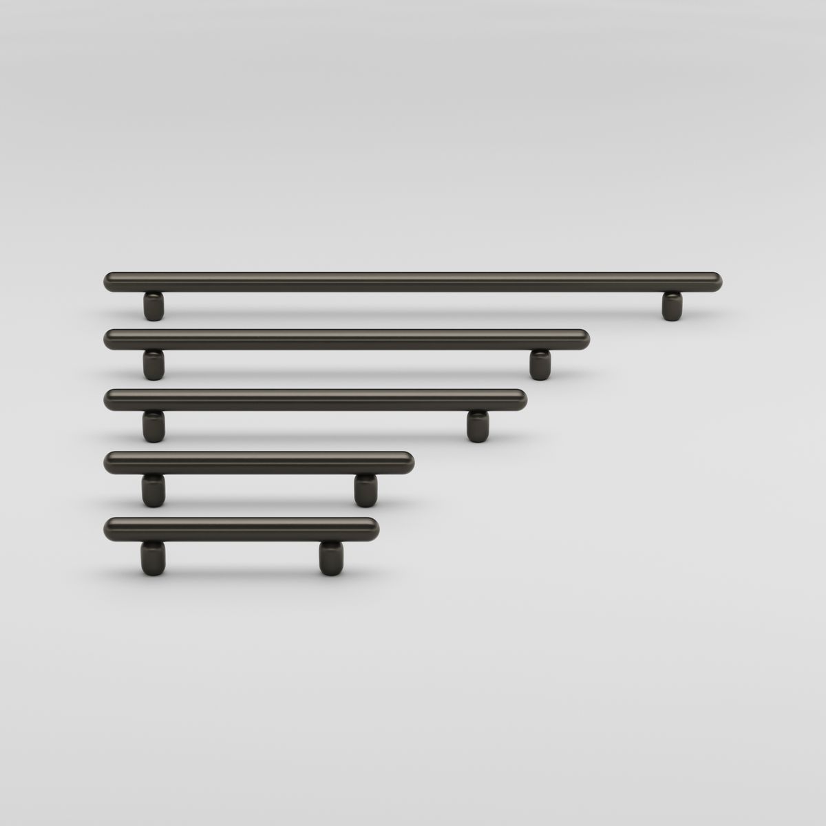 24031 - Puerto Cabinet Pull - CTC 128mm - Graphite PVD