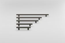 24041 - Puerto Cabinet Pull - CTC 160mm - Graphite PVD