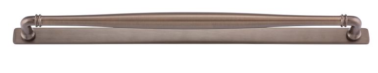 21101B - Sarlat Cabinet Pull with Backplate - CTC450mm - Signature Brass