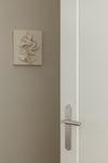 14768 - Brunswick Lever - Oval Backplate - Satin Nickel - Passage