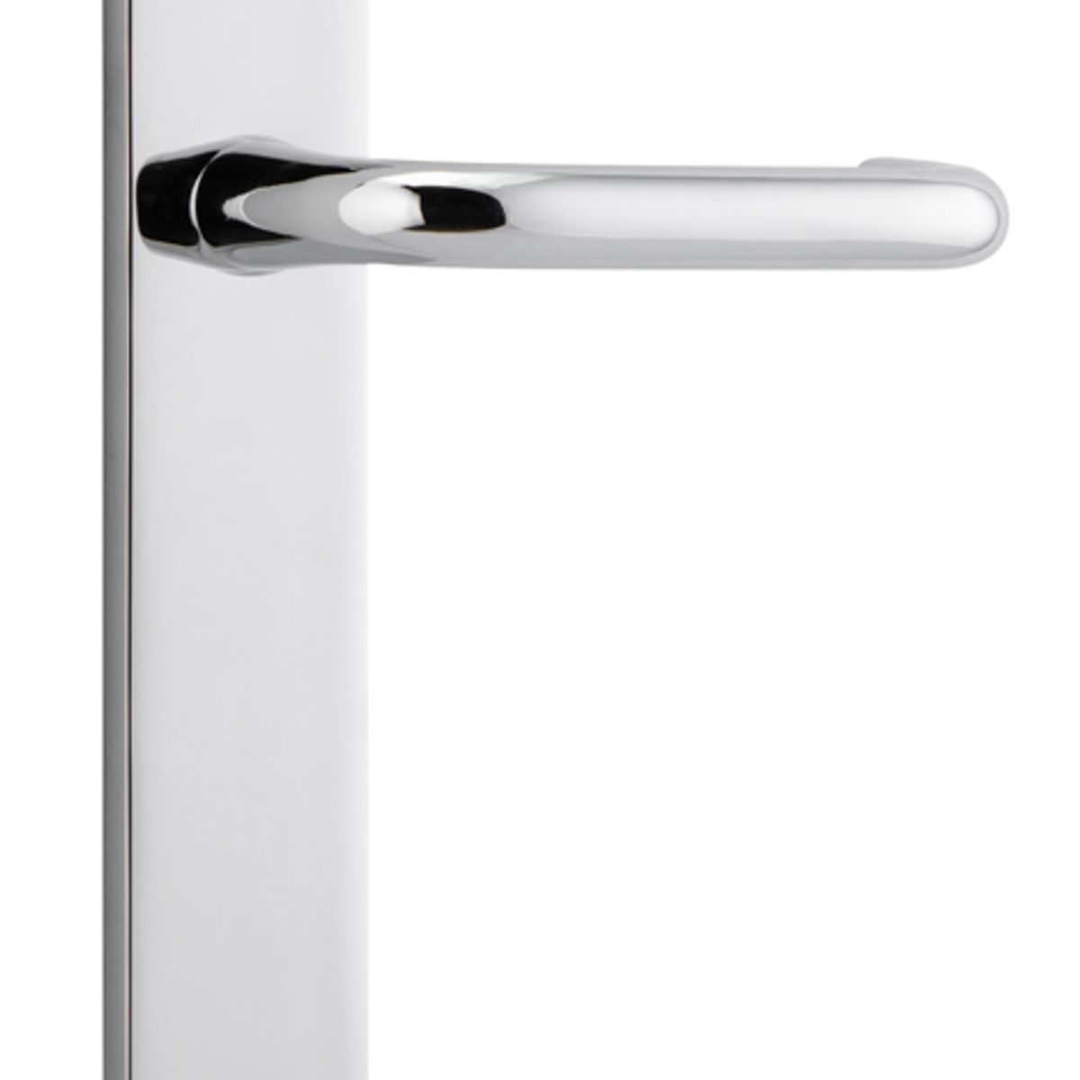 11846 - Oslo Lever - Oval Backplate - Polished Chrome - Passage