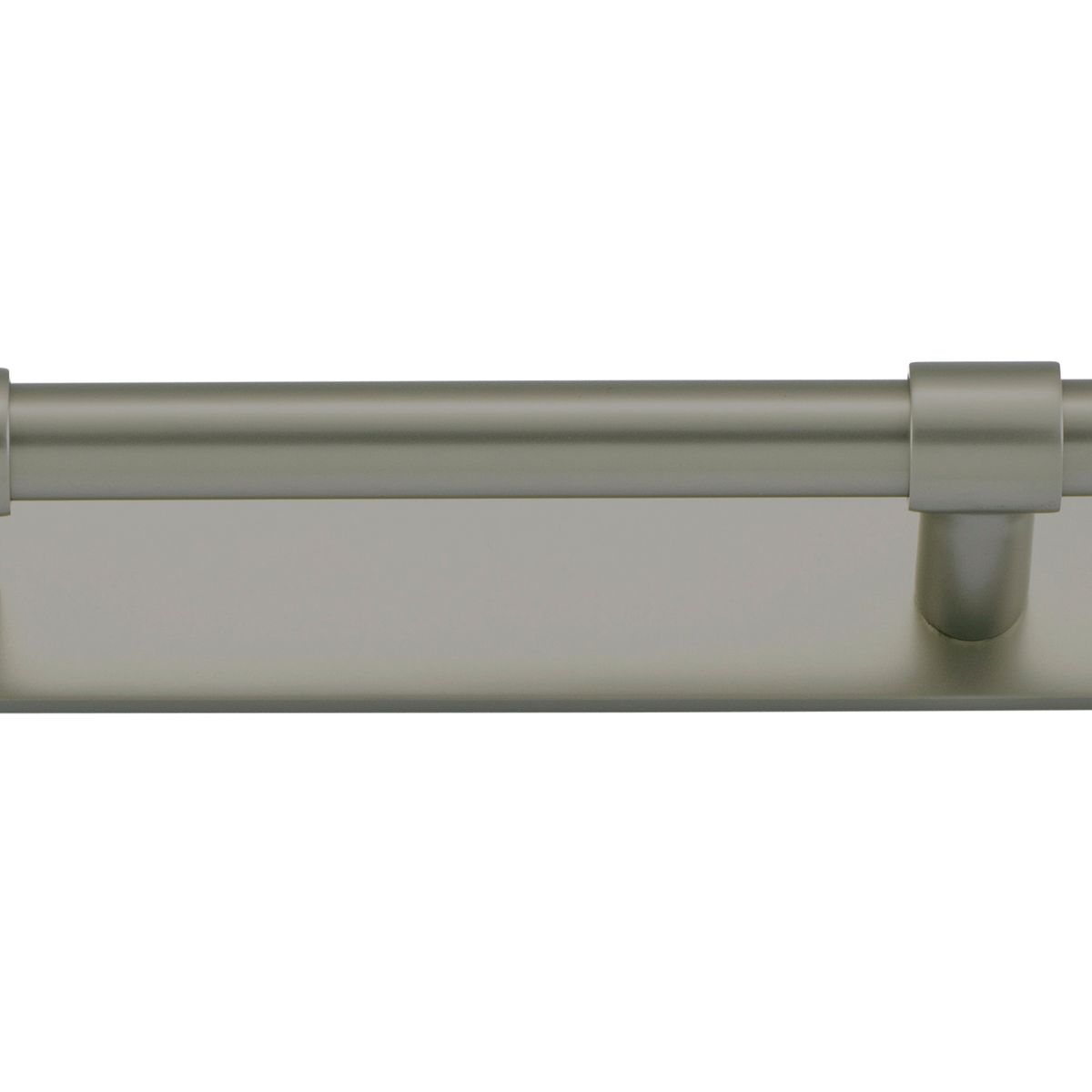 16951B - Helsinki Cabinet Pull with Backplate - CTC96mm - Graphite PVD