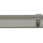 16951B - Helsinki Cabinet Pull with Backplate - CTC96mm - Graphite PVD
