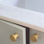 0513 - Osaka Cupboard Knob P30xD38mm - Brushed Brass