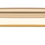 21100B - Sarlat Cabinet Pull with Backplate - CTC450mm - Polished Brass