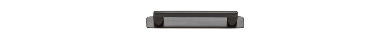 20881B - Baltimore Cabinet Pull with Backplate - CTC128mm - Signature Brass