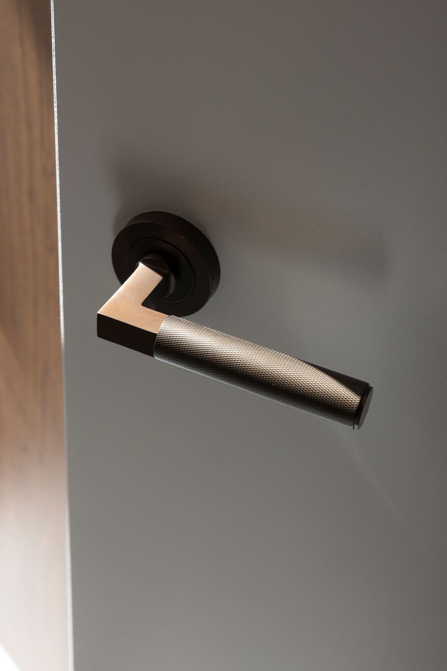 0354KENTR60KK - Brunswick Lever - Round Rose Entrance Kit with High Security Lock - Polished Chrome - Entrance