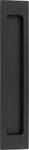21781 - Rectangular Flush Pull - Matt Black - Passage