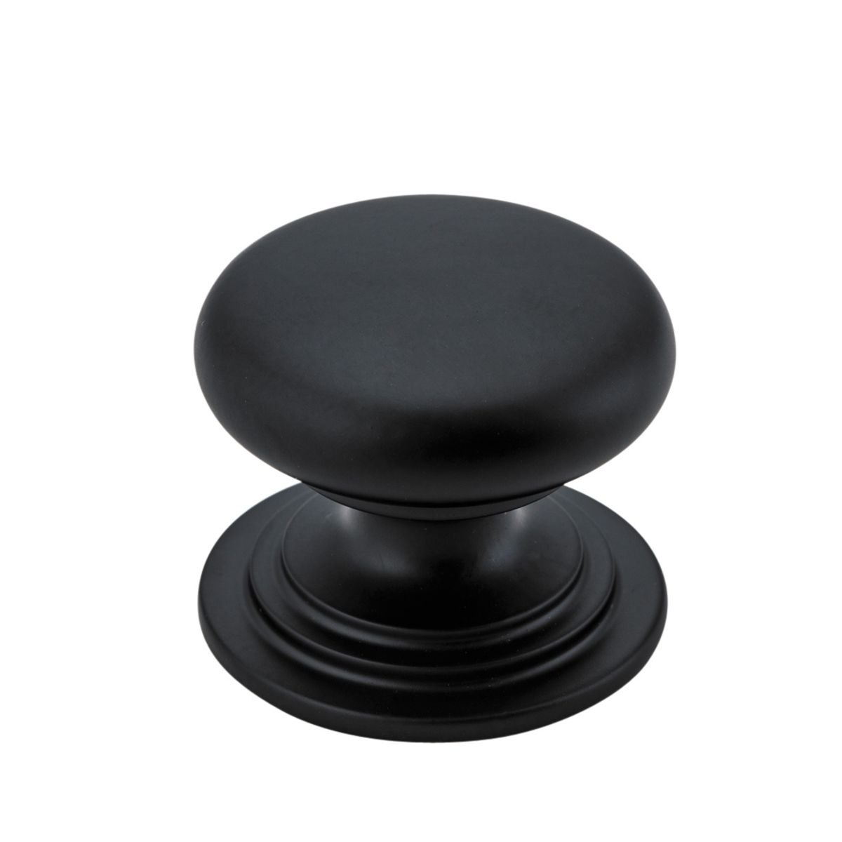 0565 - Sarlat Cupboard Knob - P32xD38mm - Matt Black
