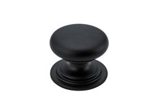 0565 - Sarlat Cupboard Knob - P32xD38mm - Matt Black