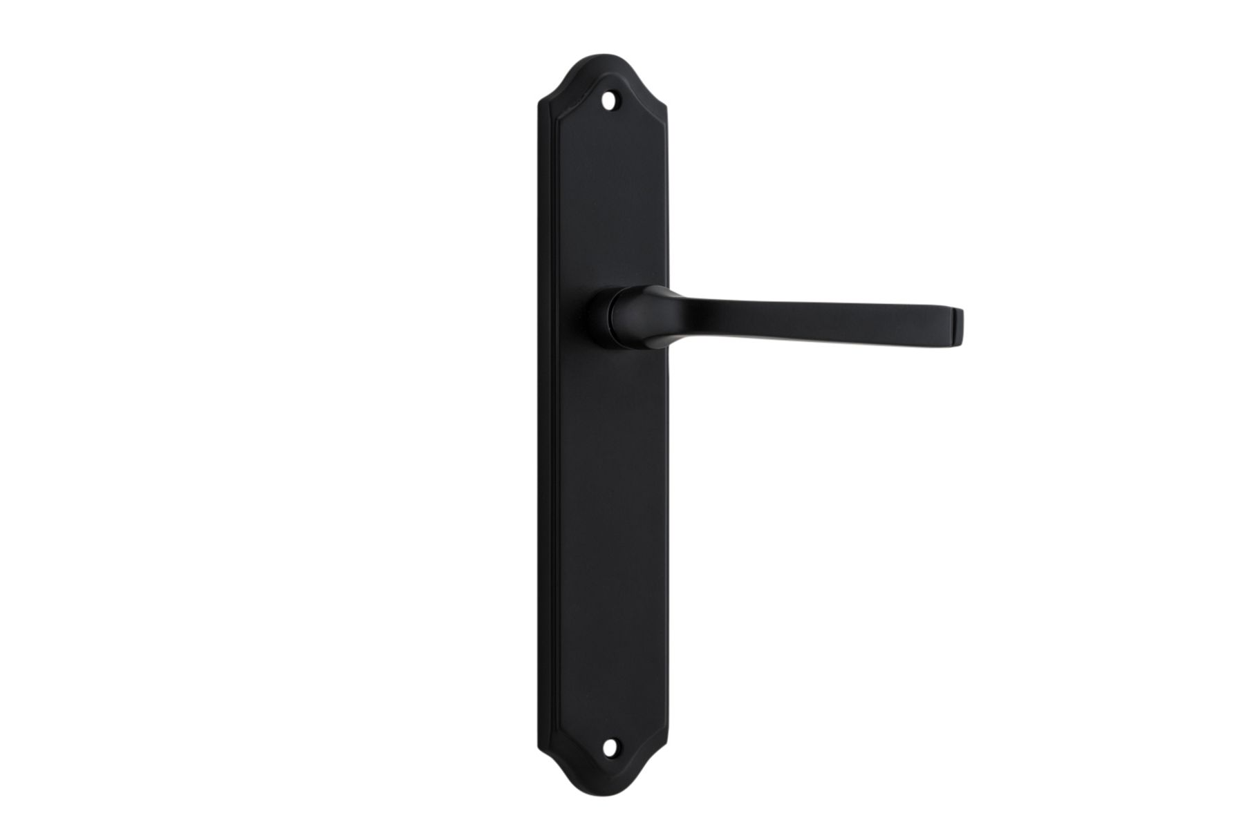12720 - Annecy Lever - Shouldered Backplate - Matt Black - Passage