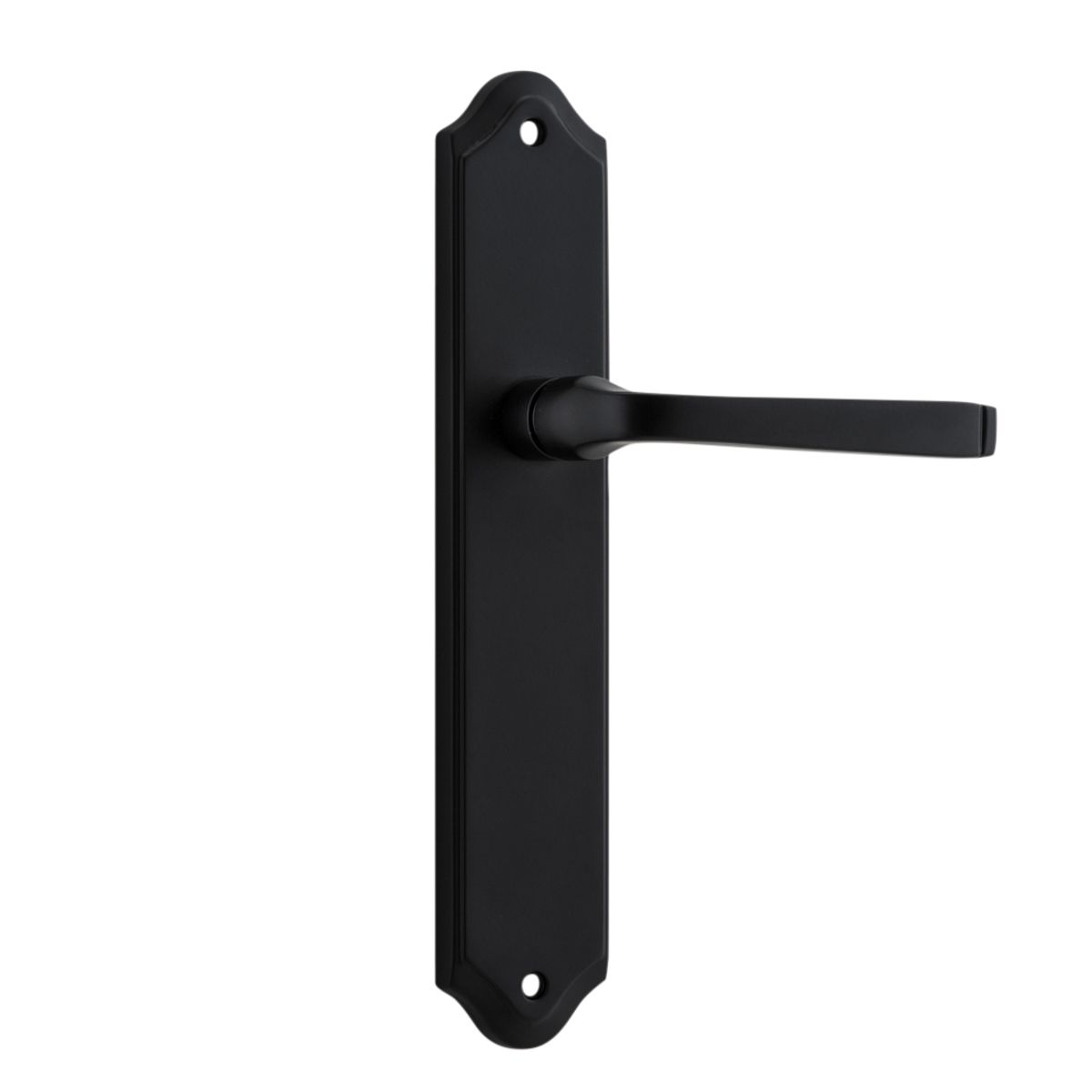 12720 - Annecy Lever - Shouldered Backplate - Matt Black - Passage