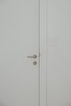 20779 - Osaka Lever - Round Rose - Satin Nickel - Passage