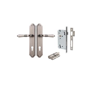Sarlat Lever - Shouldered Backplate Entrance Kit with High Security Lock