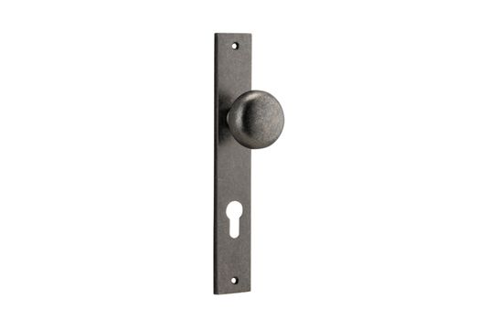 Cambridge Knob - Rectangular Backplate