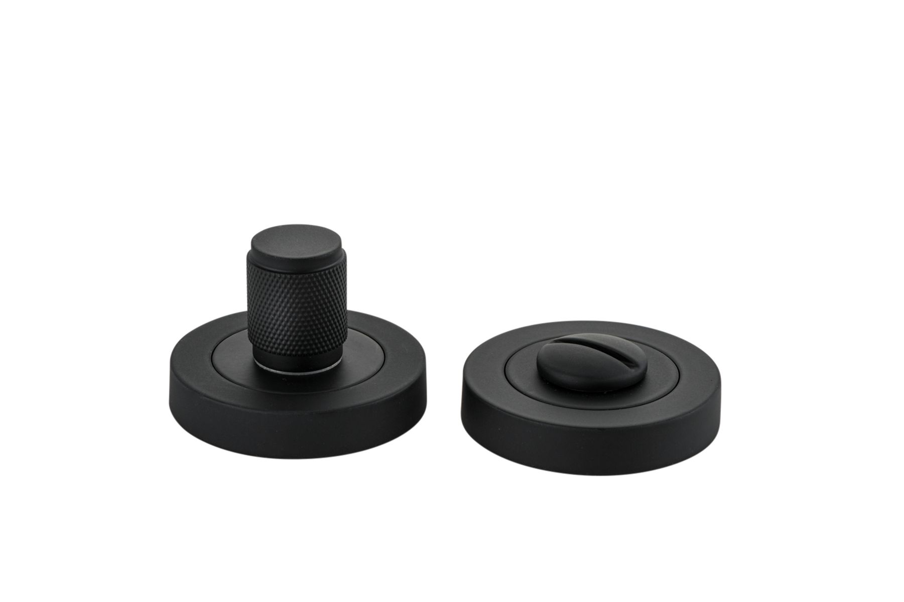 9413 - Brunswick Privacy Turn - Round - Matt Black