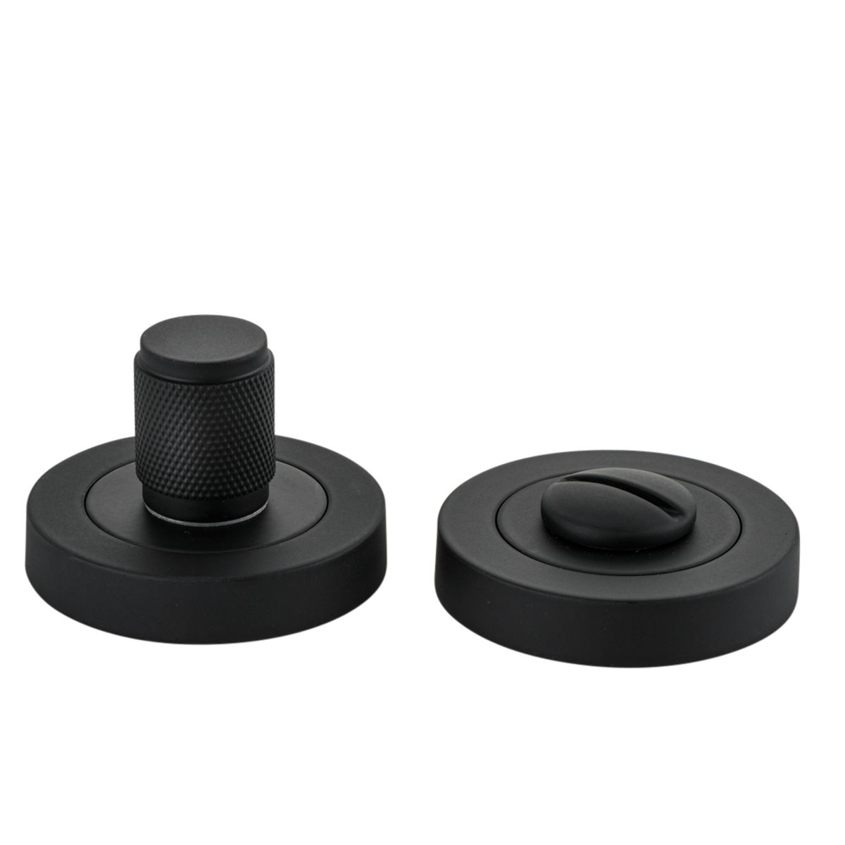 9413 - Brunswick Privacy Turn - Round - Matt Black