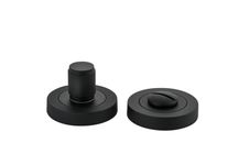 9413 - Brunswick Privacy Turn - Round - Matt Black
