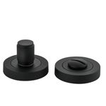 9413 - Brunswick Privacy Turn - Round - Matt Black