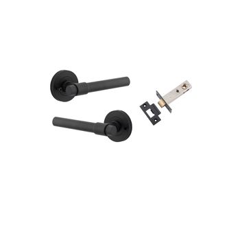 Helsinki Lever - Round Rose (Inbuilt Privacy)