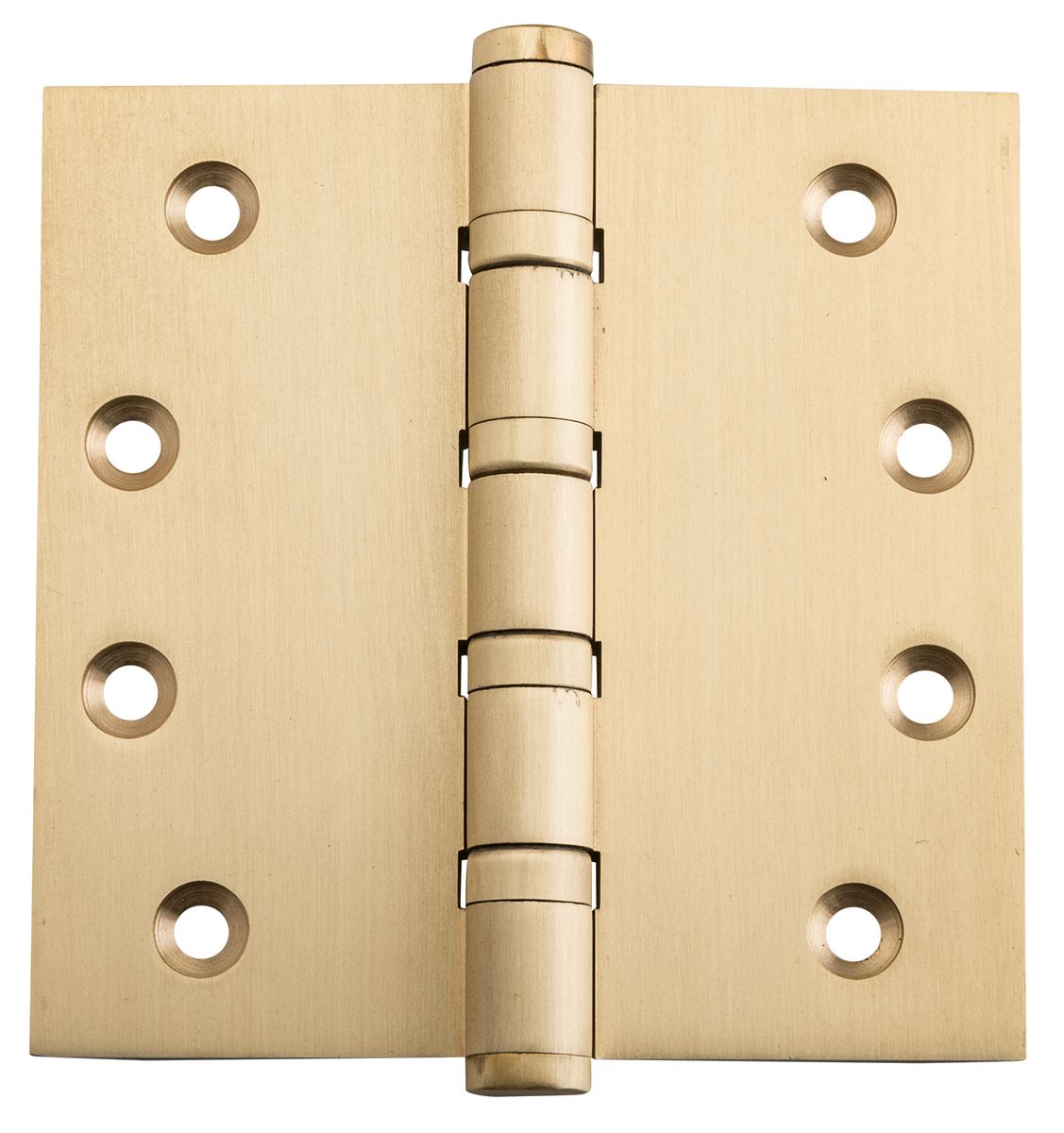 2814 - Ball Bearing Hinge - H100xW100mm - Brushed Brass
