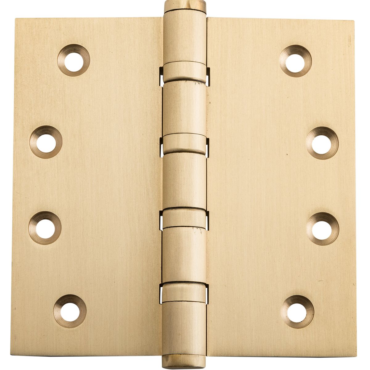 2814 - Ball Bearing Hinge - H100xW100mm - Brushed Brass