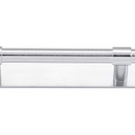 20995B - Helsinki Cabinet Pull with Backplate - CTC96mm - Brushed Chrome