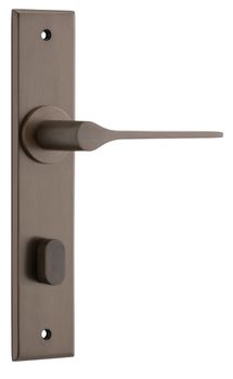 Como Lever - Chamfered Backplate