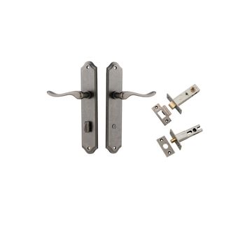 Stirling Lever - Shouldered Backplate Privacy Kit with Privacy Turn