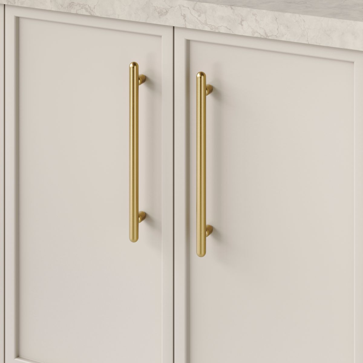 24050 - Puerto Cabinet Pull - CTC 256mm - Brushed Gold PVD
