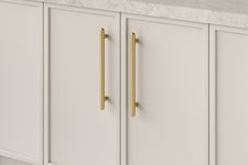 24050 - Puerto Cabinet Pull - CTC 256mm - Brushed Gold PVD