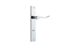 11920P85 - Stirling Lever - Rectangular Backplate - Polished Chrome - Privacy